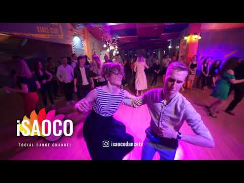 Andrey Bakunin and Irina Elokhova Salsa Dancing in Respublica Vosmera, Sunday 29.04.2018 (SC)