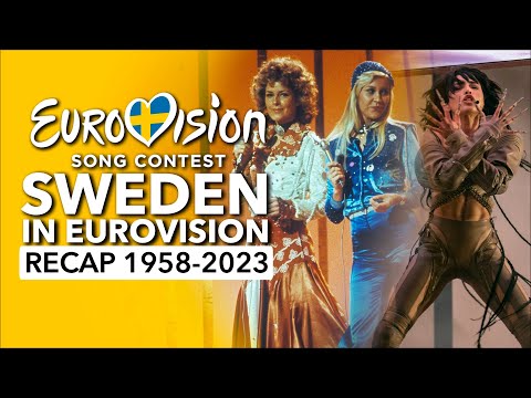 🇸🇪 Sweden in Eurovision Song Contest (1958 - 2023 | RECAP Sverige i Eurovision)