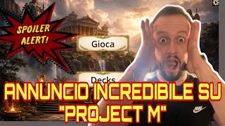 Annuncio CLAMOROSO su Project M signori! | Zio Maruth | Card Game ITA