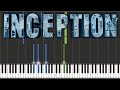 Hans Zimmer - Dream Is Collapsing | Piano ...
