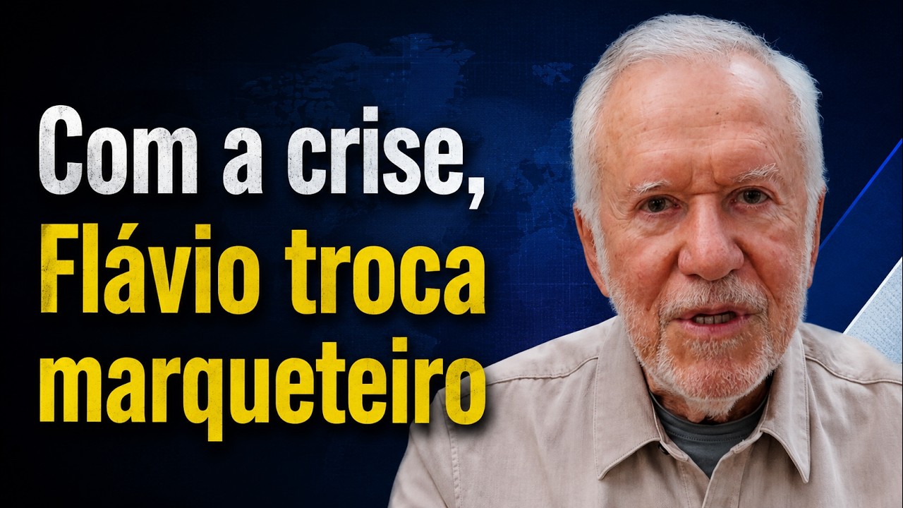Com a crise, Flávio troca marqueteiro - Alexandre Garcia