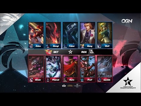 ROX vs SKT Game 2 Highlights - ROX TIGERS vs SK TELECOM T1 - LCK Week 3 - SPRING 2016