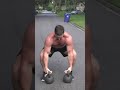 Build strength and endurance with kettlebell burpees 😤 #shorts