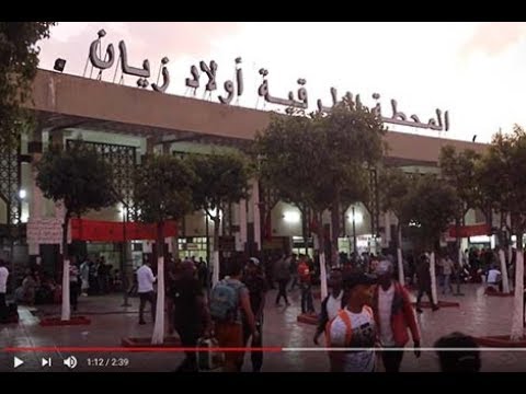 فوضى وابتزاز .. مواطنون تحت رحمة "وسطاء" بيع التذاكر بمحطة ولاد زيان