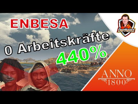 ENBESA Farmen ohne Arbeitskräfte auf 440% | Tipps & Tricks | ANNO 1800 Tutorial deutsch