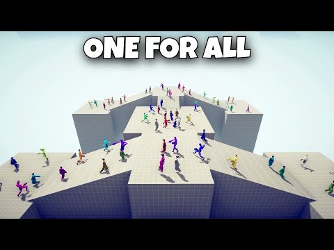 ONE FOR ALL - CLASSIC UNITS BATTLE ROYALE - Totally Accurate Battle Simulator TABS
