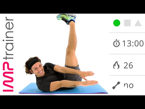 Pancia Piatta 1: 13 Minuti di Esercizi per gli Addominali