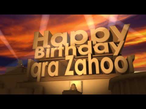 Happy Birthday Iqra Zahoor