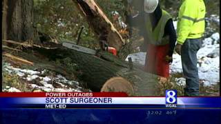 Met-Ed Official Talks About Power Outages