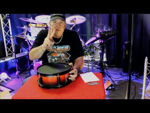 Laurin 12" Electronic Snare Wood Look image 3