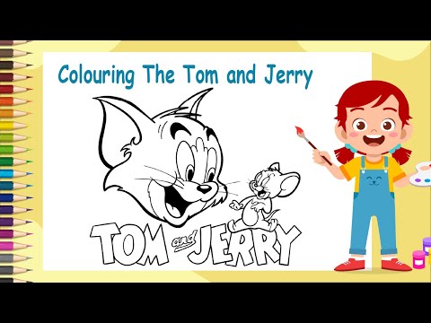 Tom and Jerry Coloring Page | The Coloring Page
