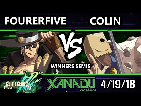 F@X 246 GGXRD2 - fourerfive (Johnny) Vs. Colin (Faust) - Guilty Gear XRD Rev 2 Winners Semis
