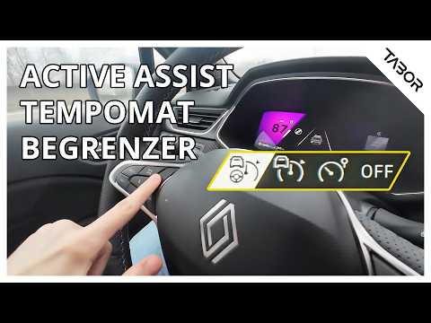 How to use Renault Active Driver Assist & Adaptive Cruise Control