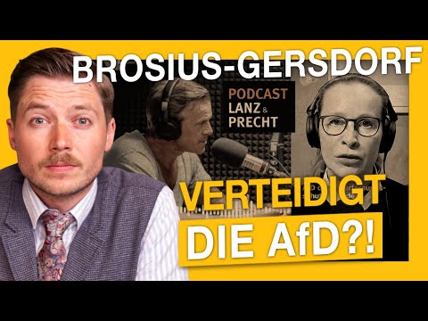 Brosius-Gersdorf defends the AfD? LANZ & PRECHT Podcast: AfD is NOT banned!