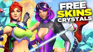 Paladins: Free Crystals and Skins is Easy!