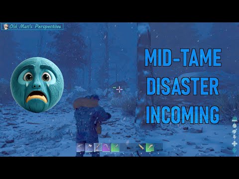 Disaster Strikes Mid-Tame (Megatherium Hunt Fails) - Ark Survival Ascended - The Island (EP176)