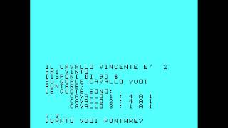 Kentucky Derby for the TI-99/4A