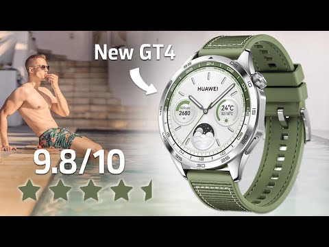 NEW Huawei watch GT4 Review - Crazy battery life!