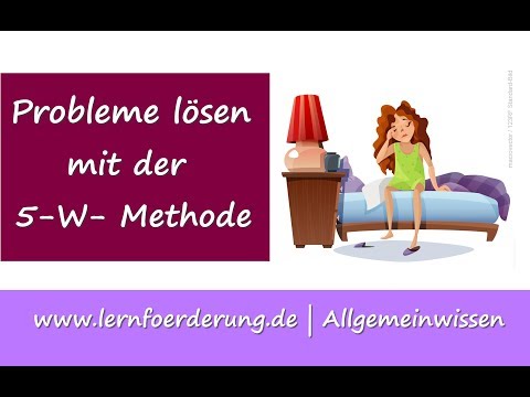 Probleme lösen mit der 5-W-Methode