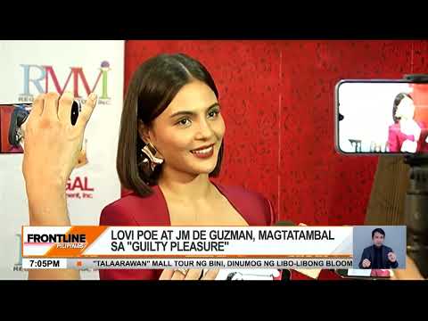 Lovi Poe at JM De Guzman, magtatambal sa 'Guilty Pleasure' Frontline Pilipinas