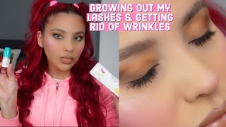 Growing my lashes with LATISSE and getting rid of fine lines with RETIN-A FT COSMETICRX | IT WORKS!