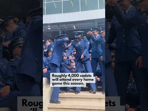 Scenes from Air Force Falcons home opener over Parent's Weekend