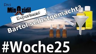 Das Minoxidil Experiment #Woche25 Bartöl selber machen?
