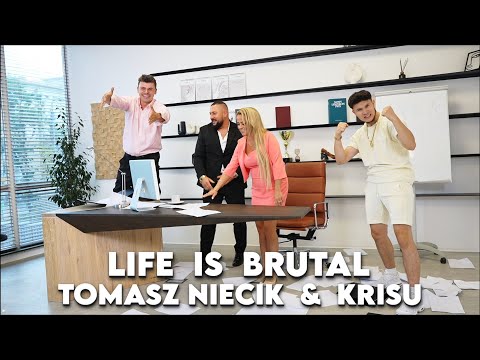 Tomasz Niecik & Krisu "LIFE IS BRUTAL" (Oficjalny teledysk) Nowość 2025