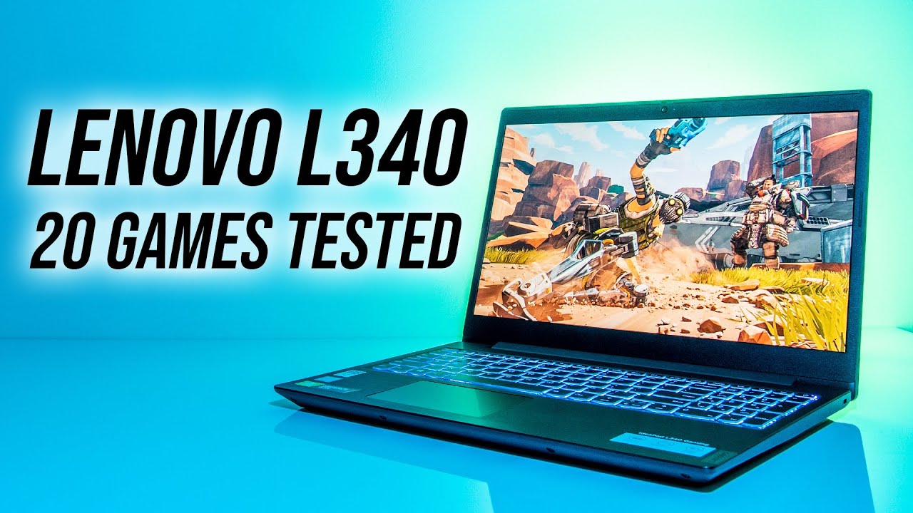 Lenovo IdeaPad L340 Gaming Laptop Benchmarks - 20 Games Tested!