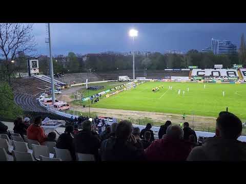 Action from Slavia Sofia v Botev Plovdiv.
