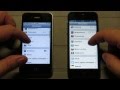Iphone 4 vs Iphone 5 сравнение скорости работы 