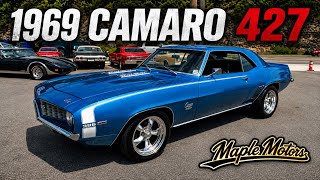 Test Drive 1969 Chevrolet Camaro $54,900 427 4 Speed Maple Motors #3645