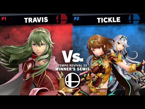 Tempo Revival 23 - Tickle (Pyra Mythra) Vs. TravishVII (Roy, Lucina) - Winner's Semis - SSBU