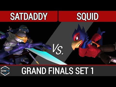 SDSU Biweekly 53 - satdaddy (Sheik/Marth) vs. Squid (Falco) - SSBM Grand Finals Set 1 - Smash Melee