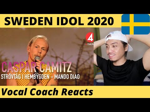 Caspar Camitz Strövtåg i hembygden Sweden Idol 2020 Idol Sverige Reaction Mando Diao