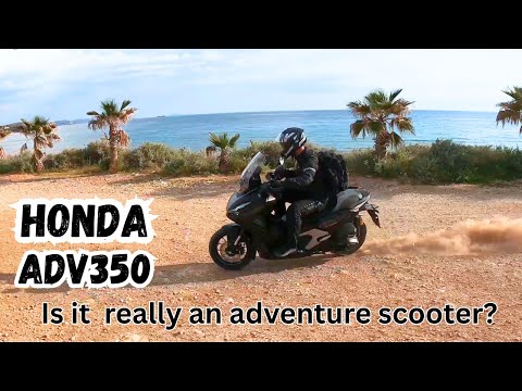 Honda adv350 off road Test 2025