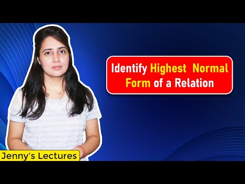 Lec 14: How to find out Normal form of a Relation| how to identify Highest Normal Form | part1