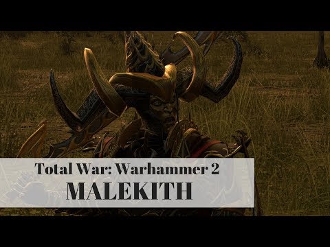 Total War: Warhammer 2 - Malekith (Unit Model - Dark Elves)