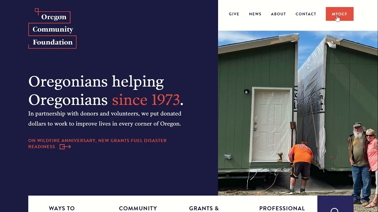 MyOCF First Time Setup