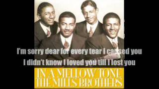 Mills Brothers-I&#39;ll Never Make The Same Mistake Again