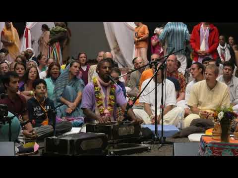 Kirtan Mela Nama Yagna with H.G. Madhava Prabhu "Chanting in a Helpless Mood" 31.08.2011 in Germany