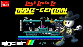 ZX Spectrum homebrew 'Last Train to Tranz-central'