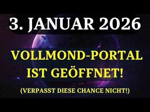 ACHTUNG! DAS SUPERMOND-PORTAL IST GEÖFFNET! 5 kosmische Chancen, die in 48 STUNDEN verschwinden.