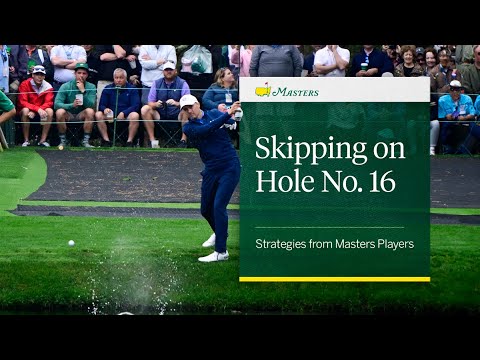 Skipping on Hole No. 16 | The Masters