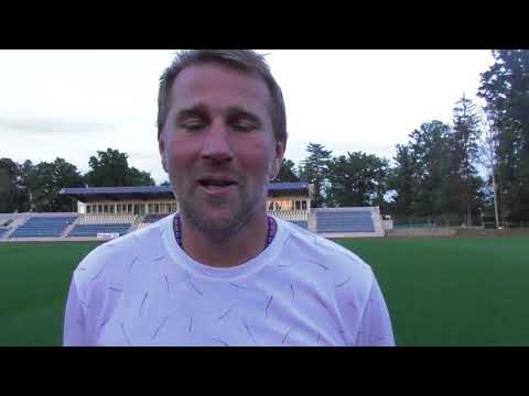 01680Trenér P.Vaigl hovoří po vítězství nad Čížovou 4:1.