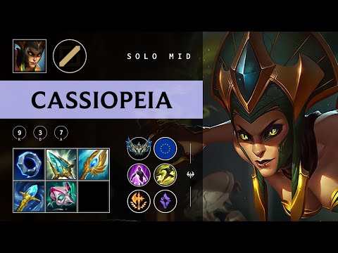 Cassiopeia Mid vs Ryze - EUW Challenger Patch 25.24