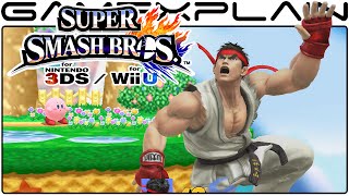 Smash Bros Wii U DLC - Ryu, Roy, & Lucas Screen KOs, Kirby Transformations, & More!