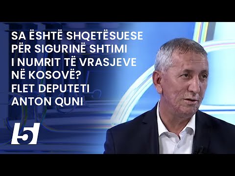 Sa është shqetësuese për sigurinë shtimi i numrit të vrasjeve në Kosovë? Flet deputeti Anton Quni