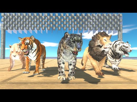 All Mod Hellhound  Vs All Unit in Animal Battle Revolt Simulator!!
