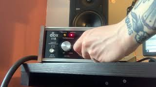 Video thumbnail for dbx 118 Dynamic Range Enhancer (Restored) - Drum Demo by Zach Weeks
